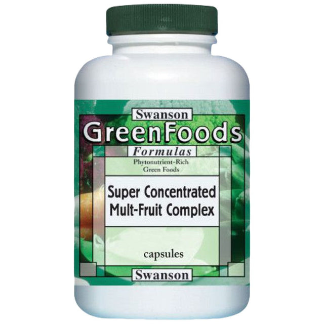 Super Concentrated Multi-Fruit Complex 120 капсули  Swanson - Nutra Best Bulgaria