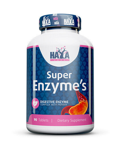 Super Enzyme Complex / 90tabs.  Haya Labs - Nutra Best Bulgaria