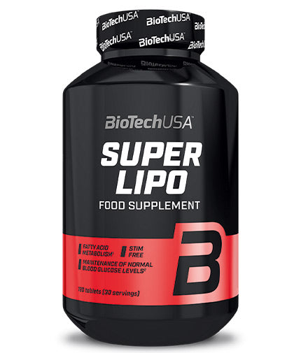 Super Lipo / 120 Tabs  BioTech USA - Nutra Best Bulgaria