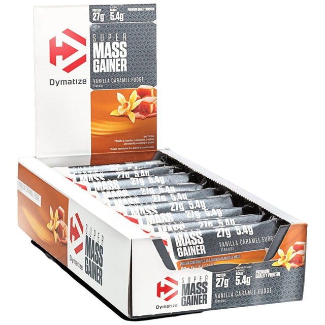 Super Mass Gainer Bar - 10 x 90 грама  Dymatize - Nutra Best Bulgaria