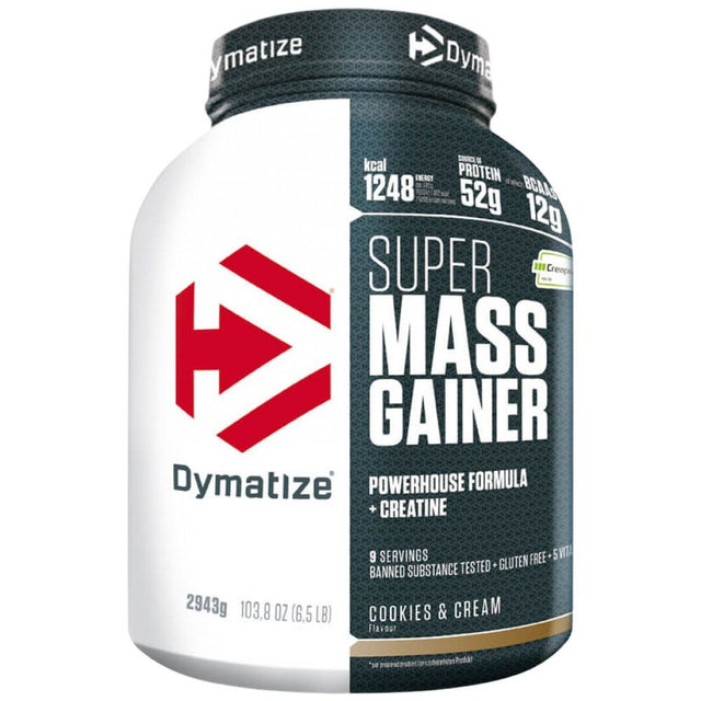 Super Mass Gainer with Creapure - 2943 грама  Dymatize - Nutra Best Bulgaria