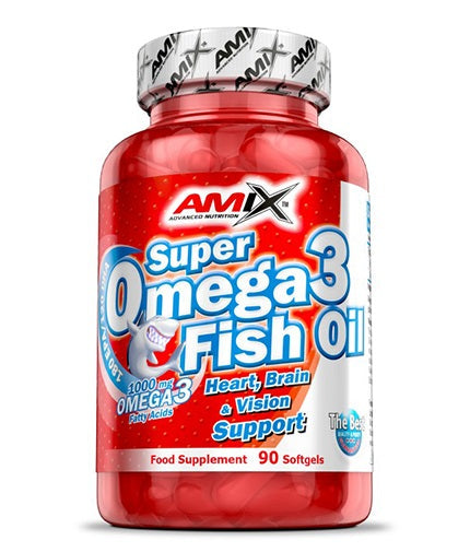 Super Omega3 Fish Oil 90 Softgels  AMIX - Nutra Best Bulgaria