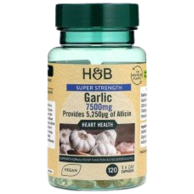 Super Strength Odourless Garlic - 120 капсули  Holland & Barrett - Nutra Best Bulgaria