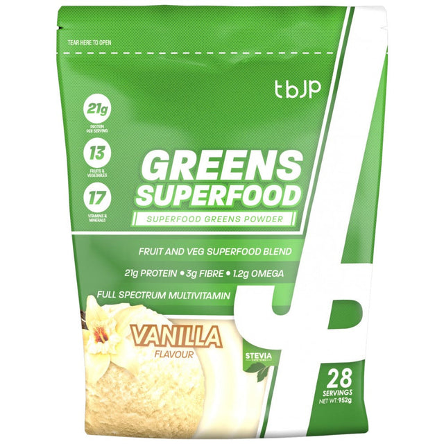 Superfood Greens Powder - 952 грама  Trained by JP - Nutra Best Bulgaria