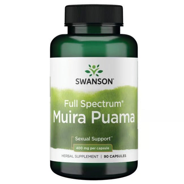Swanson Full Spectrum Muira Puama 400 Mg Per Capsule Herbal Supplement 90 Capsules  Swanson - Nutra Best Bulgaria