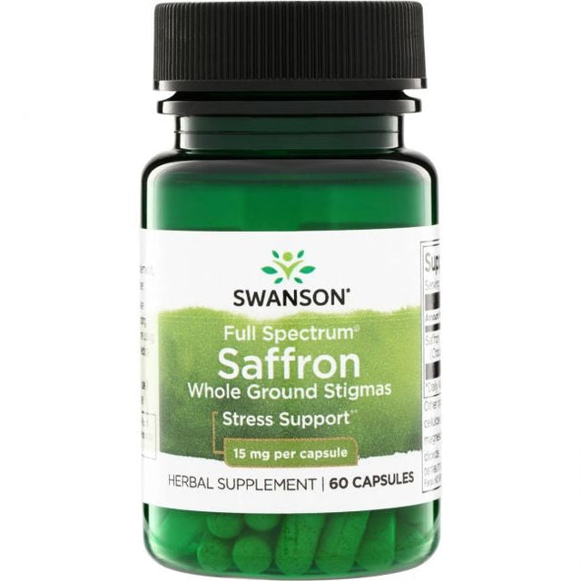 Swanson Saffron full spectrum - 60 capsules  Swanson - Nutra Best Bulgaria