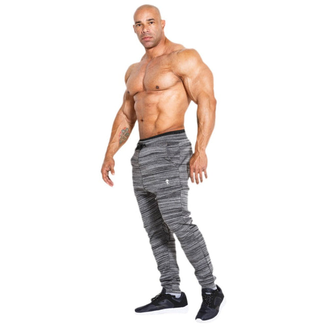 Мъжки панталони / Sweatpants 01 LM Tabbis Grey  Kevin Levrone - Nutra Best Bulgaria