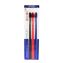 Swissdent - Colours Soft-Medium Set - Set toothbrushes 2 +1 FREE - Feel You