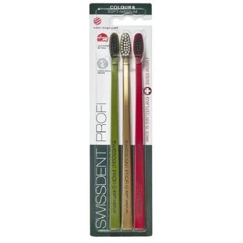 Swissdent - Soft-Medium Festive Toothbrush Set - Zubní kartáček - Feel You