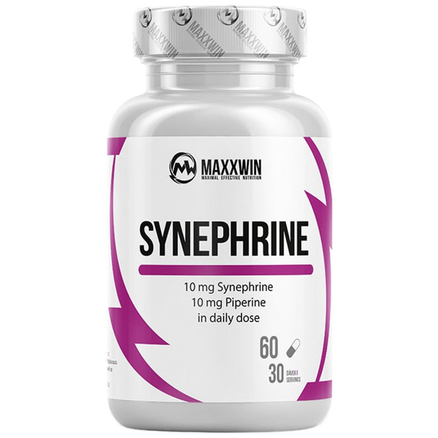 Synephrine 10 mg | with Piperine - 60 капсули  MAXXWIN - Nutra Best Bulgaria