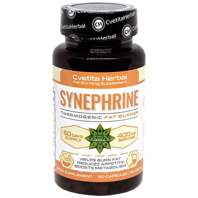 Synephrine - Bitter Orange Extract 400 mg - 60 капсули  Cvetita Herbal - Nutra Best Bulgaria