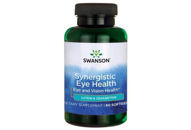 Synergistic Eye Health Lutein & Zeaxanthin 22 mg - 60 Гел капсули  Swanson - Nutra Best Bulgaria