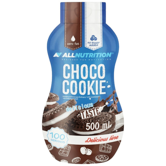 Syrup Zero Calorie | Choco Cookie - 500 мл  AllNutrition - Nutra Best Bulgaria