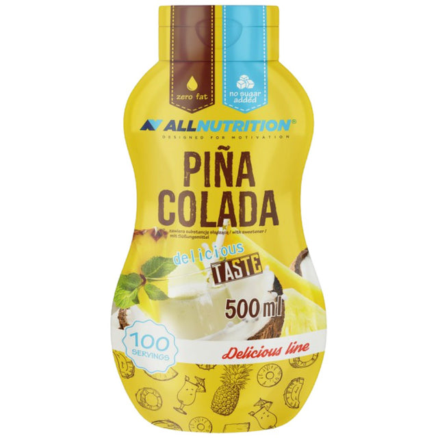 Syrup Zero Calorie | Pina Colada 500 мл  AllNutrition - Nutra Best Bulgaria