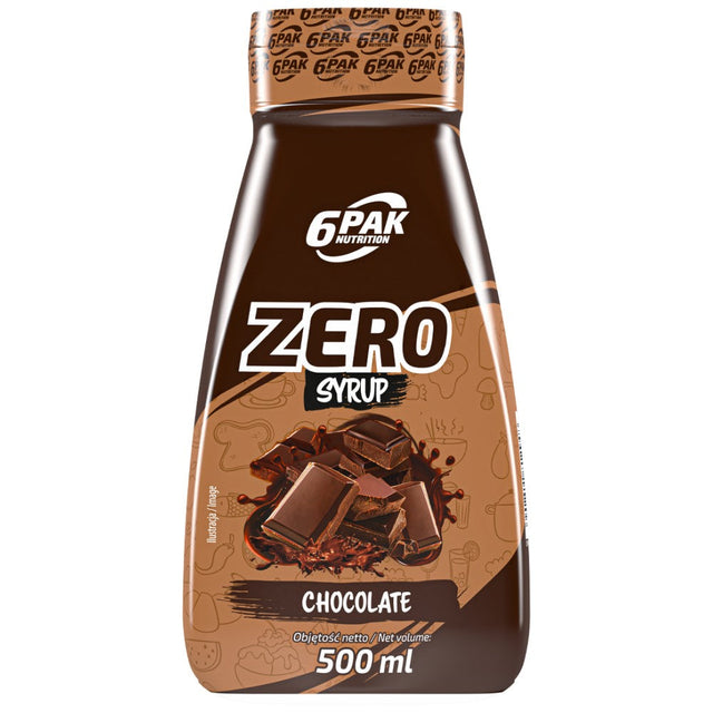 Syrup Zero - Chocolate - 500 мл  6PAK Nutrition - Nutra Best Bulgaria