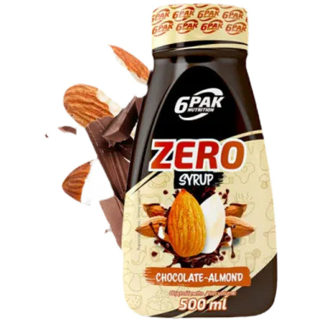Syrup Zero - Chocolate Almond - 500 мл  6PAK Nutrition - Nutra Best Bulgaria