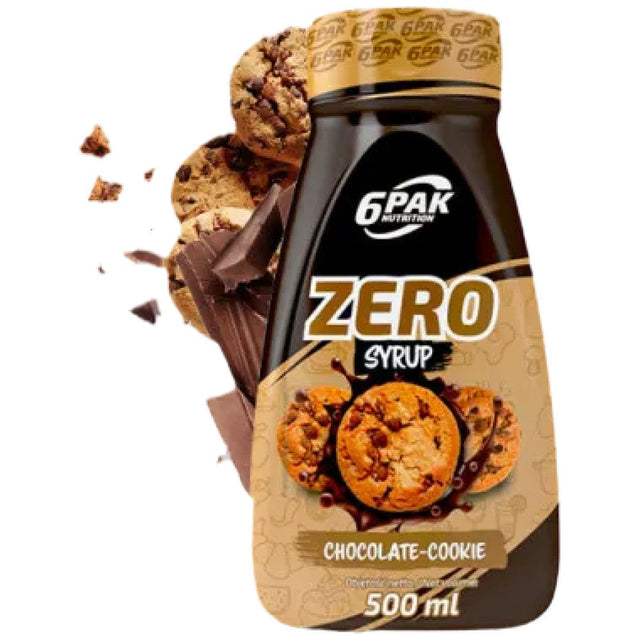 Syrup Zero - Chocolate Cookies - 500 мл  6PAK Nutrition - Nutra Best Bulgaria