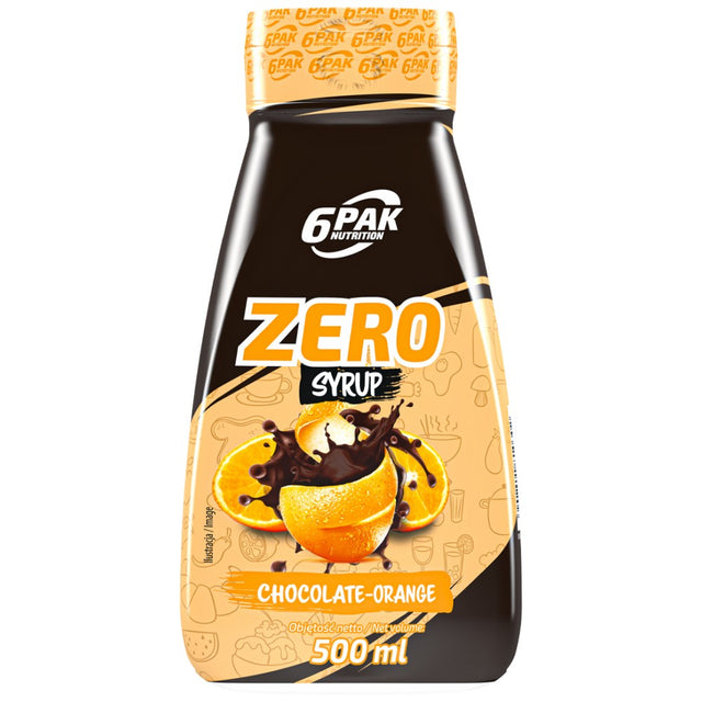 Syrup Zero - Chocolate Orange - 500 мл  6PAK Nutrition - Nutra Best Bulgaria