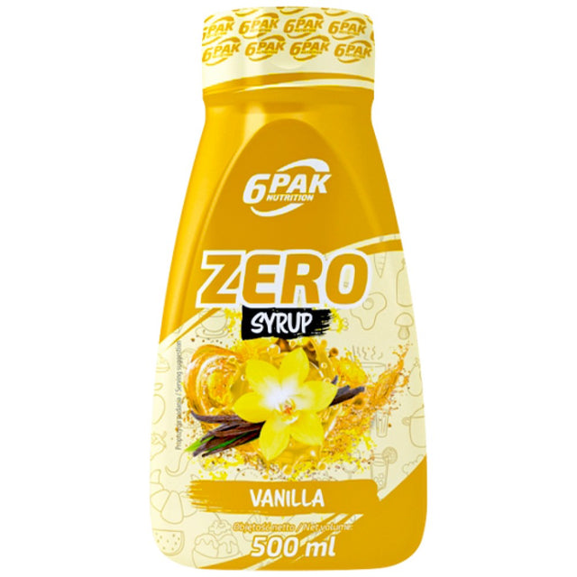 Syrup Zero - Vanilla - 500 мл  6PAK Nutrition - Nutra Best Bulgaria