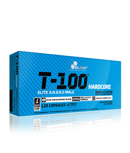 T-100 Hardcore / 120 Caps  OLIMP - Nutra Best Bulgaria