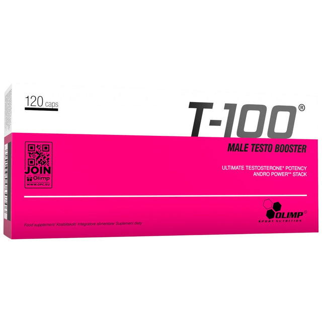 T-100 Male Testo Booster - 120 капсули  Olimp - Nutra Best Bulgaria