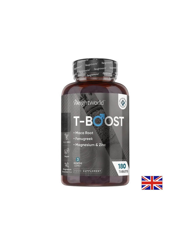 Тестостерон формула за мъже T-Boost Viaman™ 180 таблетки  WeightWorld - Nutra Best Bulgaria