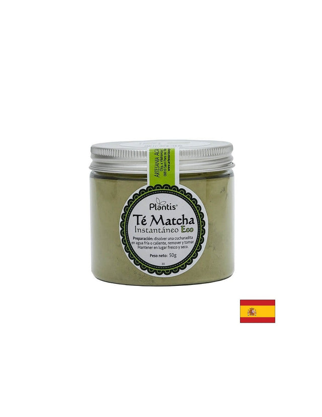 Инстантен чай на прах от био матча – метаболизъм и енергия - Té Matcha Instantáneo Eco, 50 g прах  Artesania Agricola - Nutra Best Bulgaria