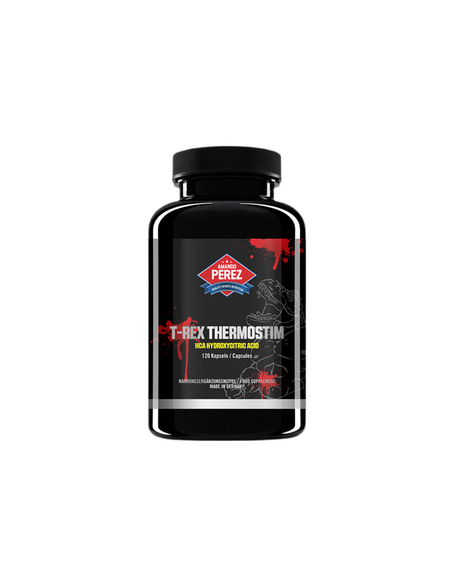 T-REX ThermoStim (HCA Hydroxycitric acid) / Натурална фет бърнър формула,120 капсули  Vitabay - Nutra Best Bulgaria