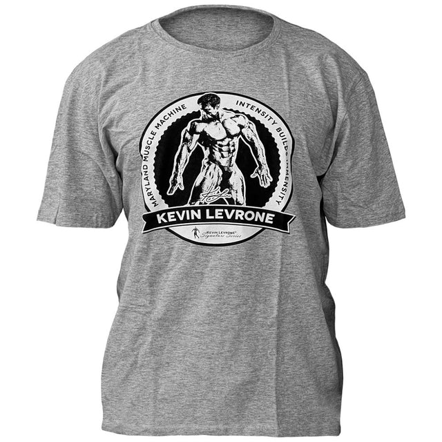 T-Shirt ~ Maryland Muscle Machine | Grey  Kevin Levrone - Nutra Best Bulgaria