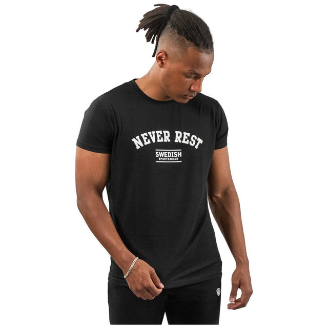 T-Shirt Never Rest  Swedish Supplements - Nutra Best Bulgaria