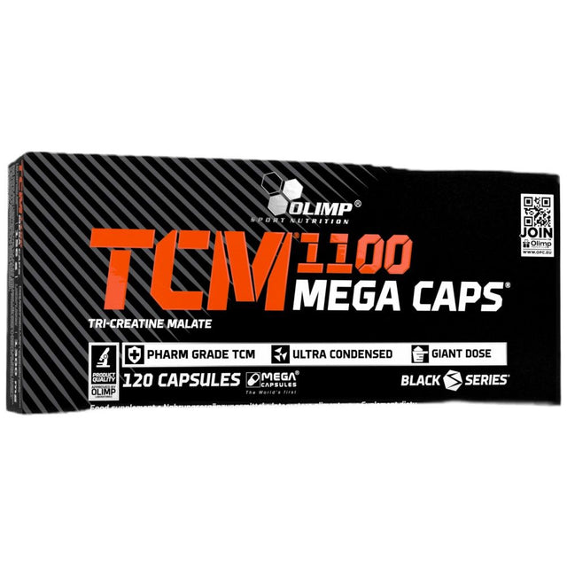 TCM Mega Caps 1100 - 120 капсули - Nutra Best Bulgaria