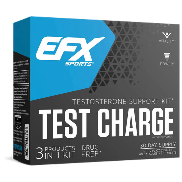 TEST Charge /3 in 1 Kit/ - 3 x 30  All American EFX - Nutra Best Bulgaria