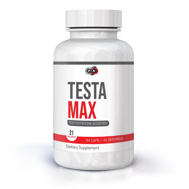 TESTAMAX - 84 Капсули  Pure Nutrition - Nutra Best Bulgaria