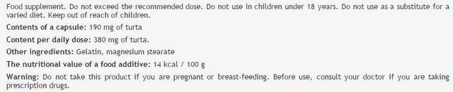 Tagetes 190 mg - 100 капсули  Bioherba - Nutra Best Bulgaria