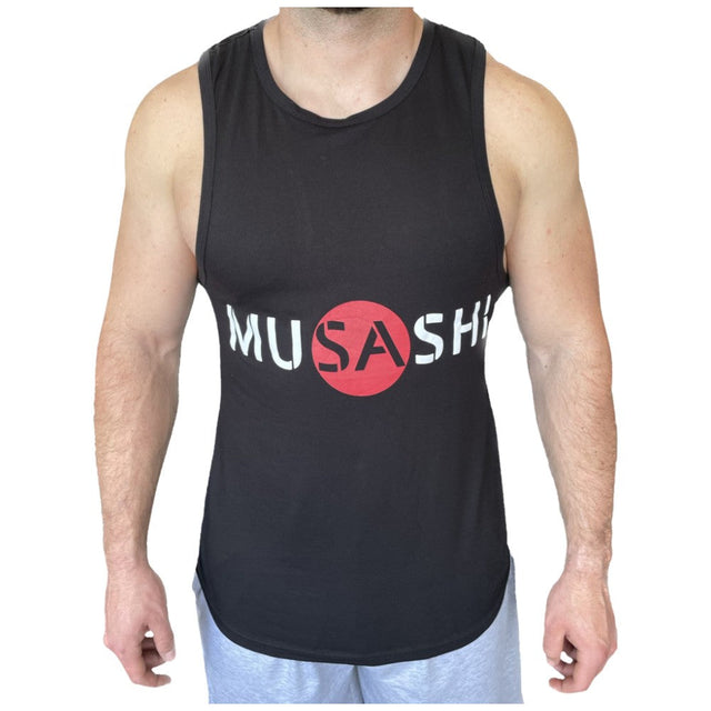 Потник - Черен / Tank Top - Black  Musashi - Nutra Best Bulgaria