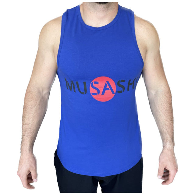 Потник - Син / Tank Top - Blue  Musashi - Nutra Best Bulgaria