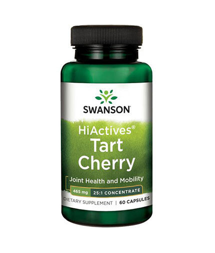 Tart Cherry 465 mg - 60 капсули  Swanson - Nutra Best Bulgaria