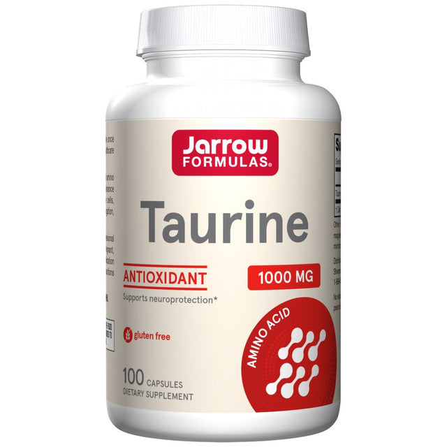 Taurine 1000 mg - 100 капсули  Jarrow Formulas - Nutra Best Bulgaria