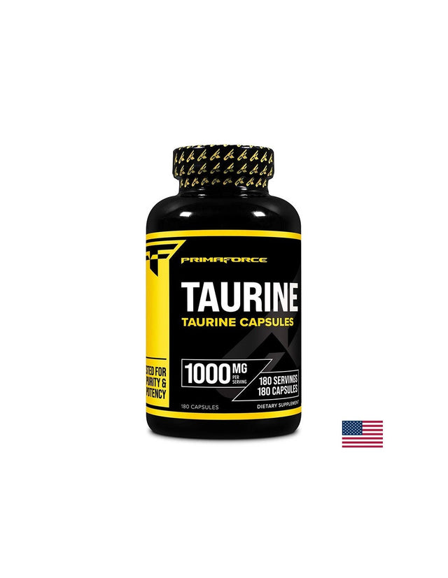 Мускулна функция и издръжливост - Таурин (Taurine), 1000 mg х 180 капсули  Nutricost - Nutra Best Bulgaria