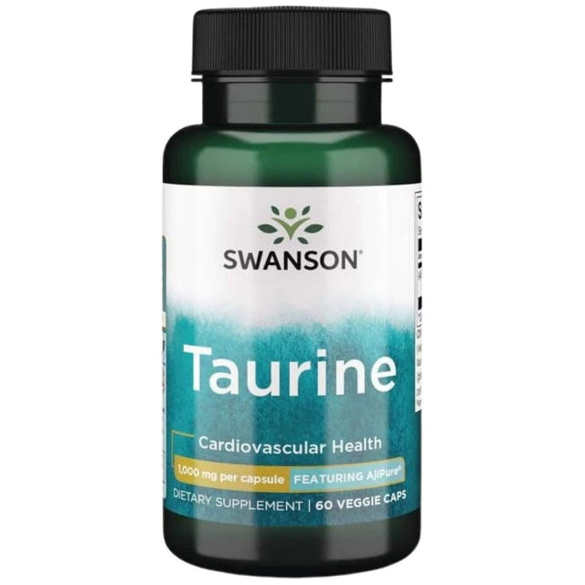 Taurine 1000 mg 60 капсули  Swanson - Nutra Best Bulgaria