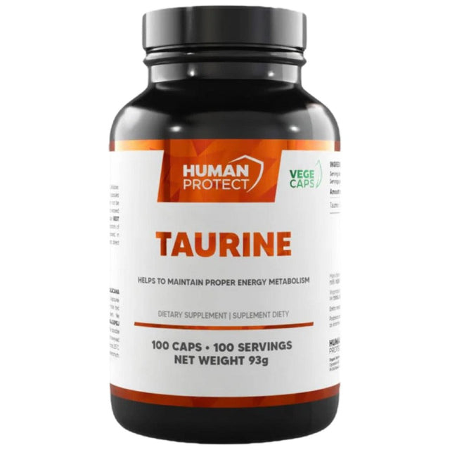 Taurine 800 mg - 100 капсули  Human Protect - Nutra Best Bulgaria