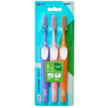 TePe - Supreme Toothbrush ( 3 ks ) Soft - Zubní kartáčky -  TePe - Nutra Best Bulgaria