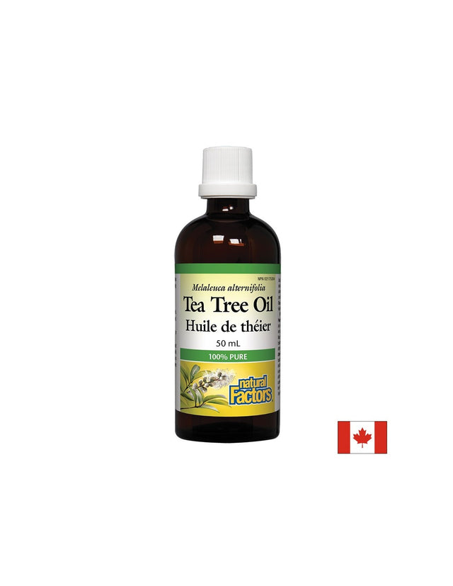 Tea Tree Oil 50 ml - 50 мл  Natural Factors - Nutra Best Bulgaria