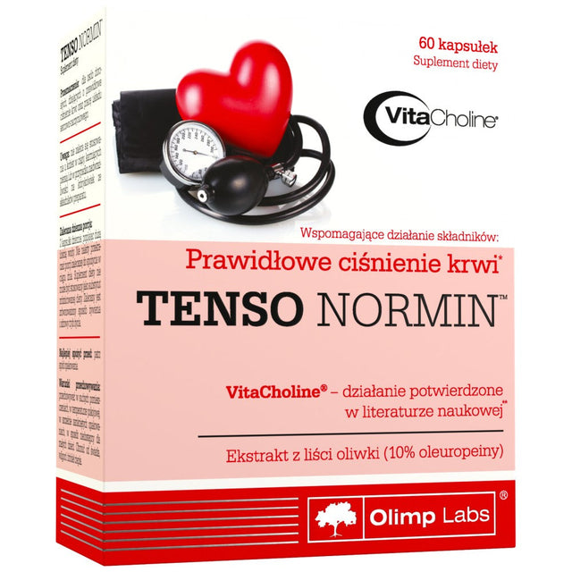 Tenso Normin 60 капсули  Olimp - Nutra Best Bulgaria