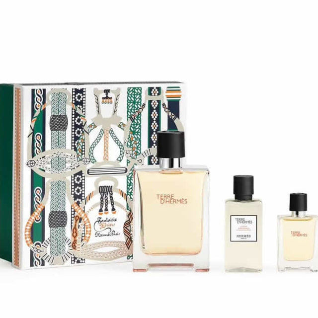 Terre D'Hermes Eau De Toilette Spray 100ml Set 3 Pieces  HERMÈS - Nutra Best Bulgaria
