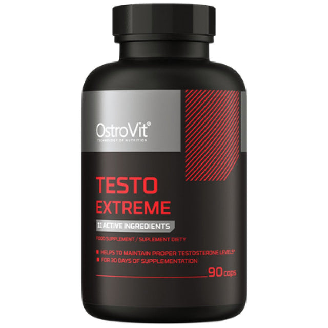 Testo Extreme | with Maca, Fenugreek and Tribulus 90 капсули  OstroVit - Nutra Best Bulgaria