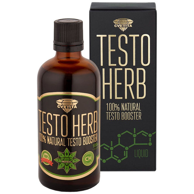 Testo Herb 100 мл  Cvetita Herbal - Nutra Best Bulgaria