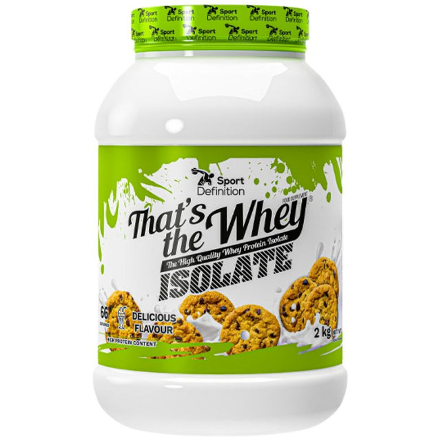 That's The Whey ISOLATE - 2000 грама  Sport Definition - Nutra Best Bulgaria