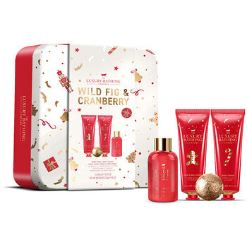 The Luxury Bathing Company - Bath care gift set ( Fig & Cranberry )  The Luxury Bathing Company - Nutra Best Bulgaria