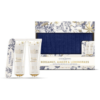 The Luxury Bathing Company - Body Care Gift Set ( bergamot, ginger & lemongrass )  The Luxury Bathing Company - Nutra Best Bulgaria